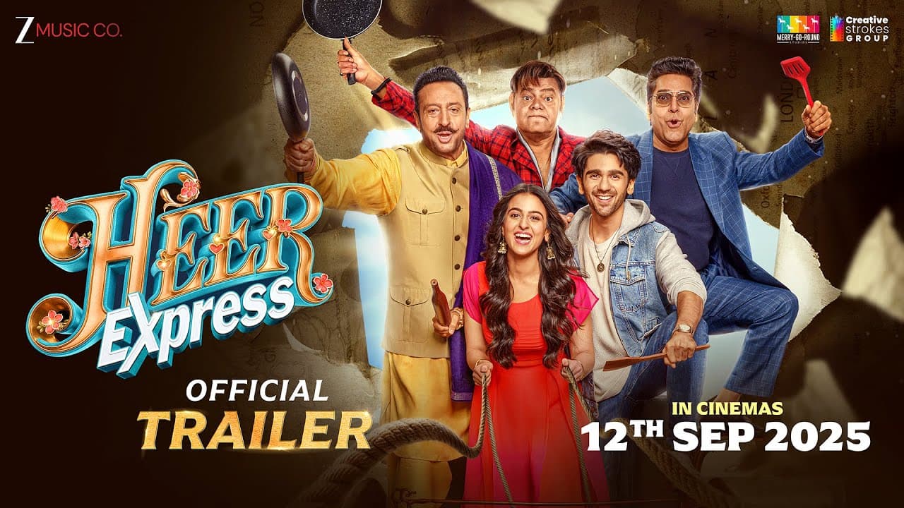 Heer Express - Official Trailer | Divita Juneja | Prit Kamani | Ashutosh Rana | Gulshan G |Sanjay M