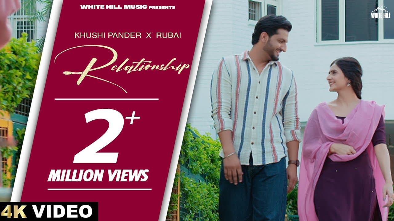 Relationship (Full Video) Khushi Pandher | ft.Rubai | Shivani | Punjabi Song 2023 | Punjabi Sad Song