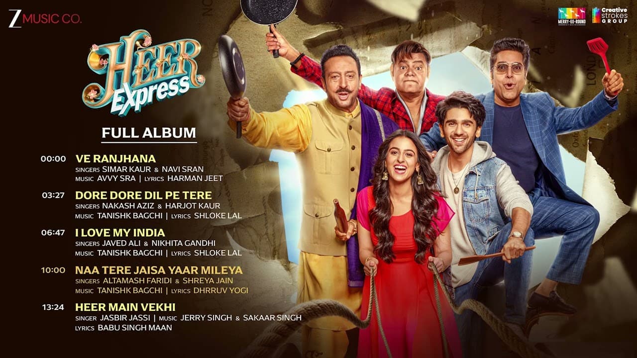 Heer Express - Full Album | Divita Juneja & Prit Kamani | Tanishk Bagchi, Avvy Sra, Jasbir Jassi