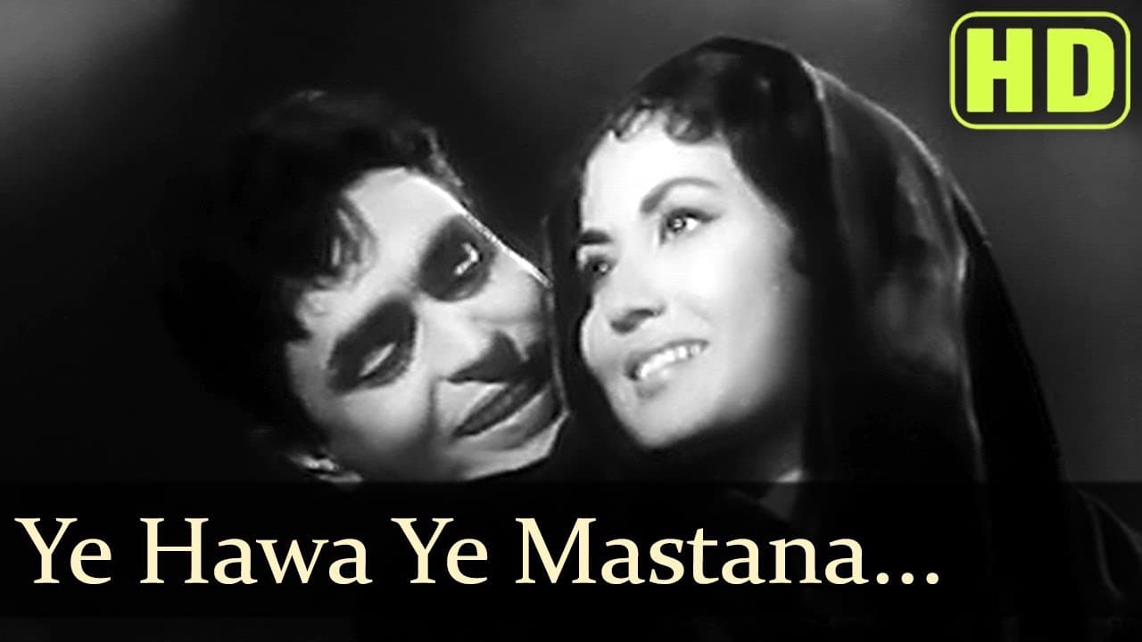 Ye Hawaa Ye Mastana (HD) - Rajendra Kumar - Meena Kumari - Mohd Rafi -  Akeli Mat Jaiyo songs