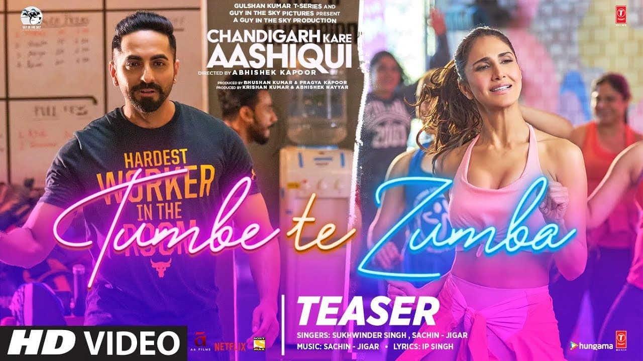 Tumbe Te Zumba Song Teaser | Chandigarh Kare Aashiqui | Ayushmann K, Vaani K | Sukhwinder S|10.12.21