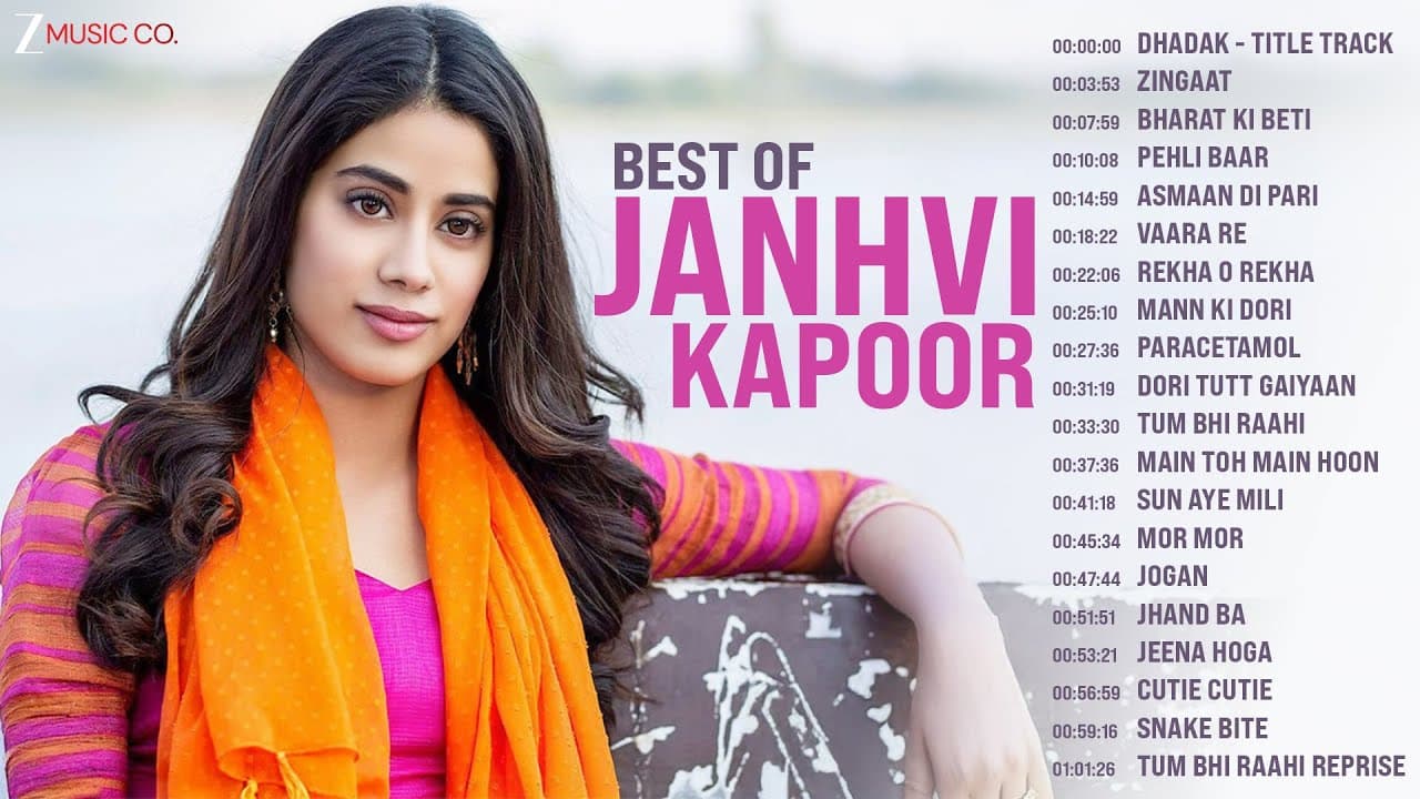 Best Of Janhvi Kapoor - Full Album | Dhadak - Title Track  | Zingaat  | Bharat Ki Beti & More