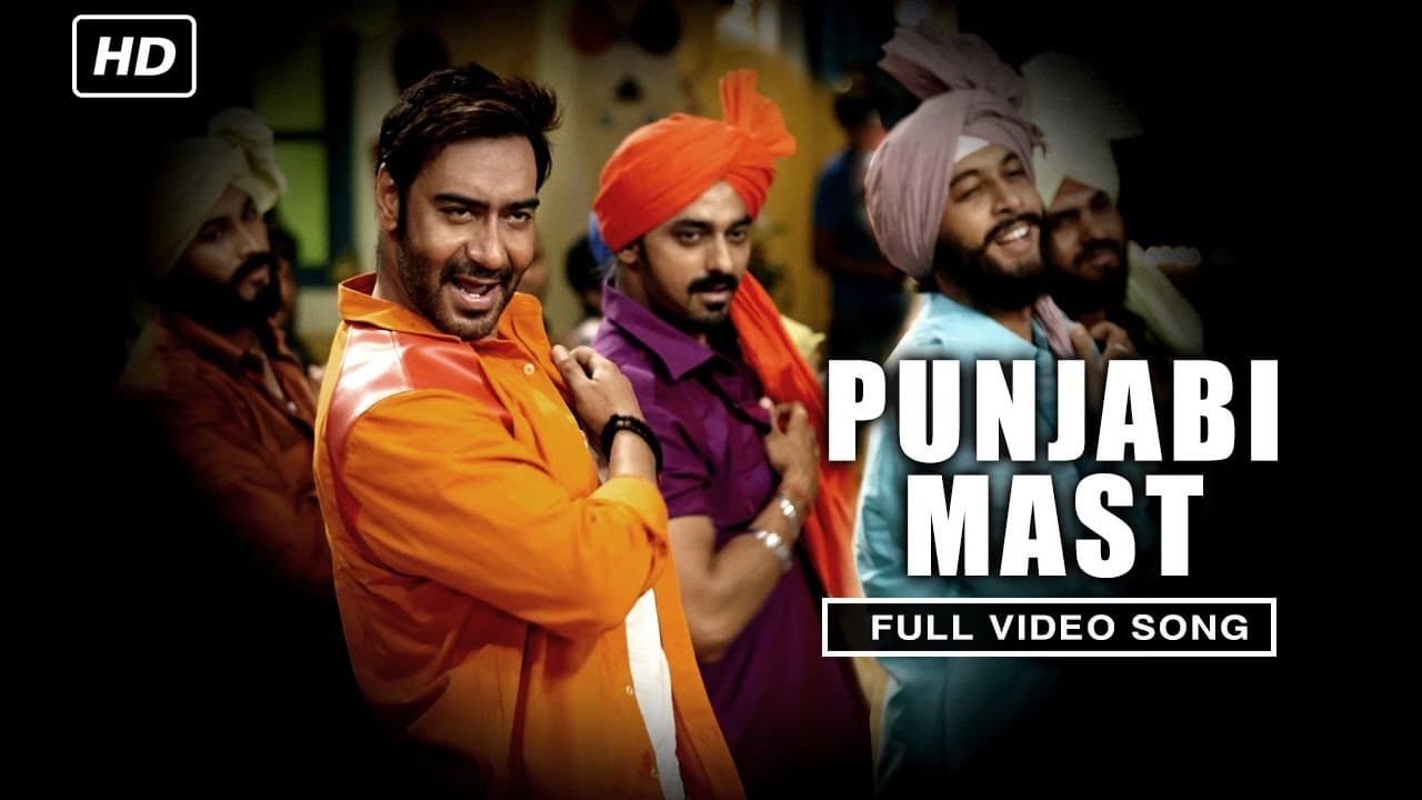 Punjabi Mast (Uncut Video Song) | Action Jackson | Ajay Devgn & Sonakshi Sinha