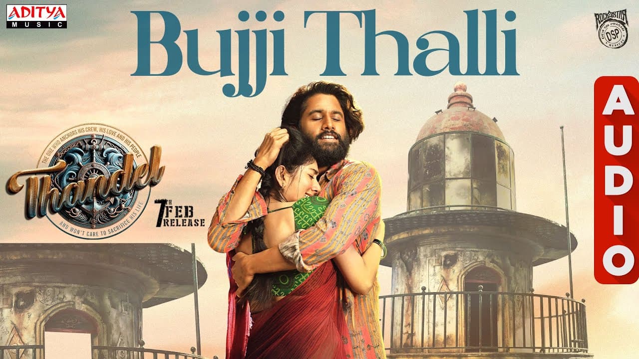 Bujji Thalli Audio | Thandel |Naga Chaitanya, Sai Pallavi | Javed Ali |Shree Mani |Devi Sri Prasad