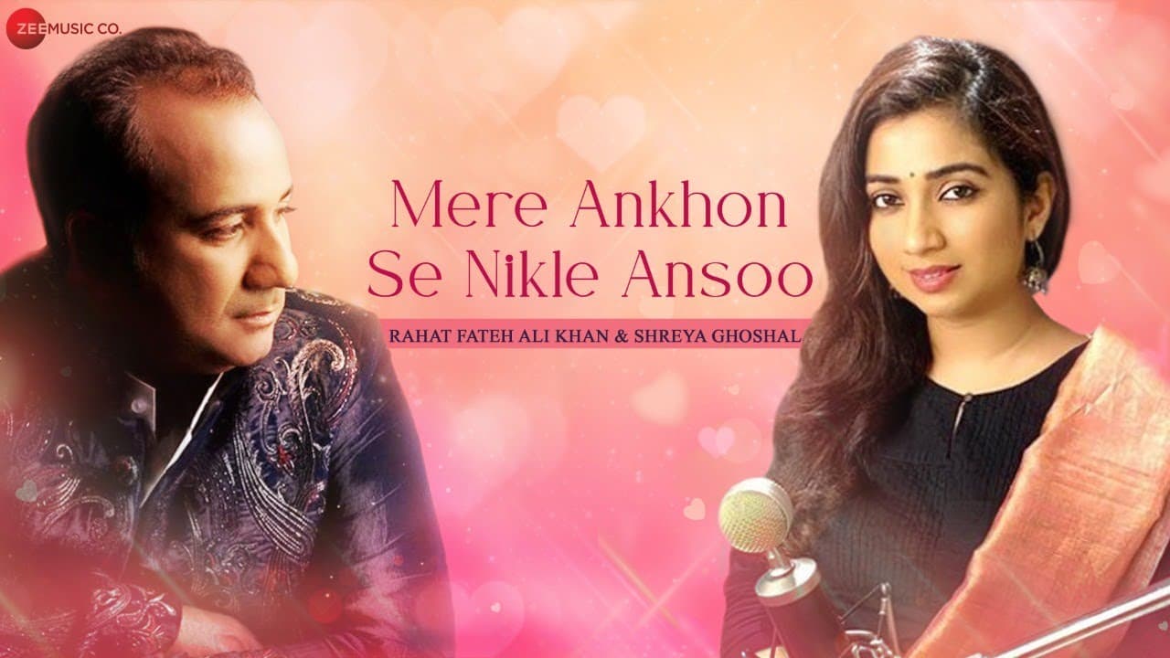 Mere Ankhon Se Nikle Ansoo - Lyrical | Ishq Forever | Shreya, Nadeem Saifi, Sameer | Jan 2016