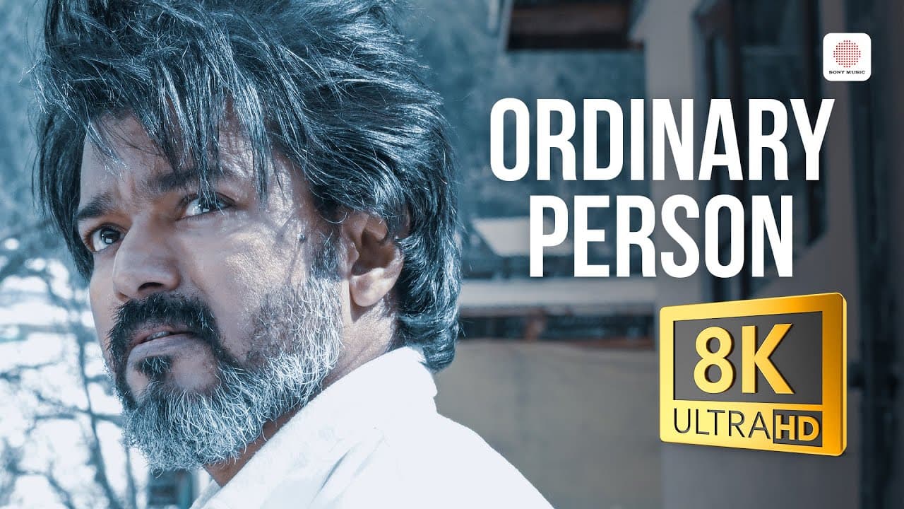 Leo - Ordinary Person 8K/4K Video Song | Thalapathy Vijay | Trisha | Anirudh Ravichander