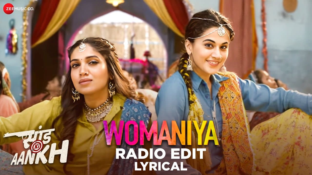 Womaniya - Radio Edit | Saand Ki Aankh |Bhumi P, Taapsee P |Vishal Mishra ft.Vishal Dadlani |Lyrical