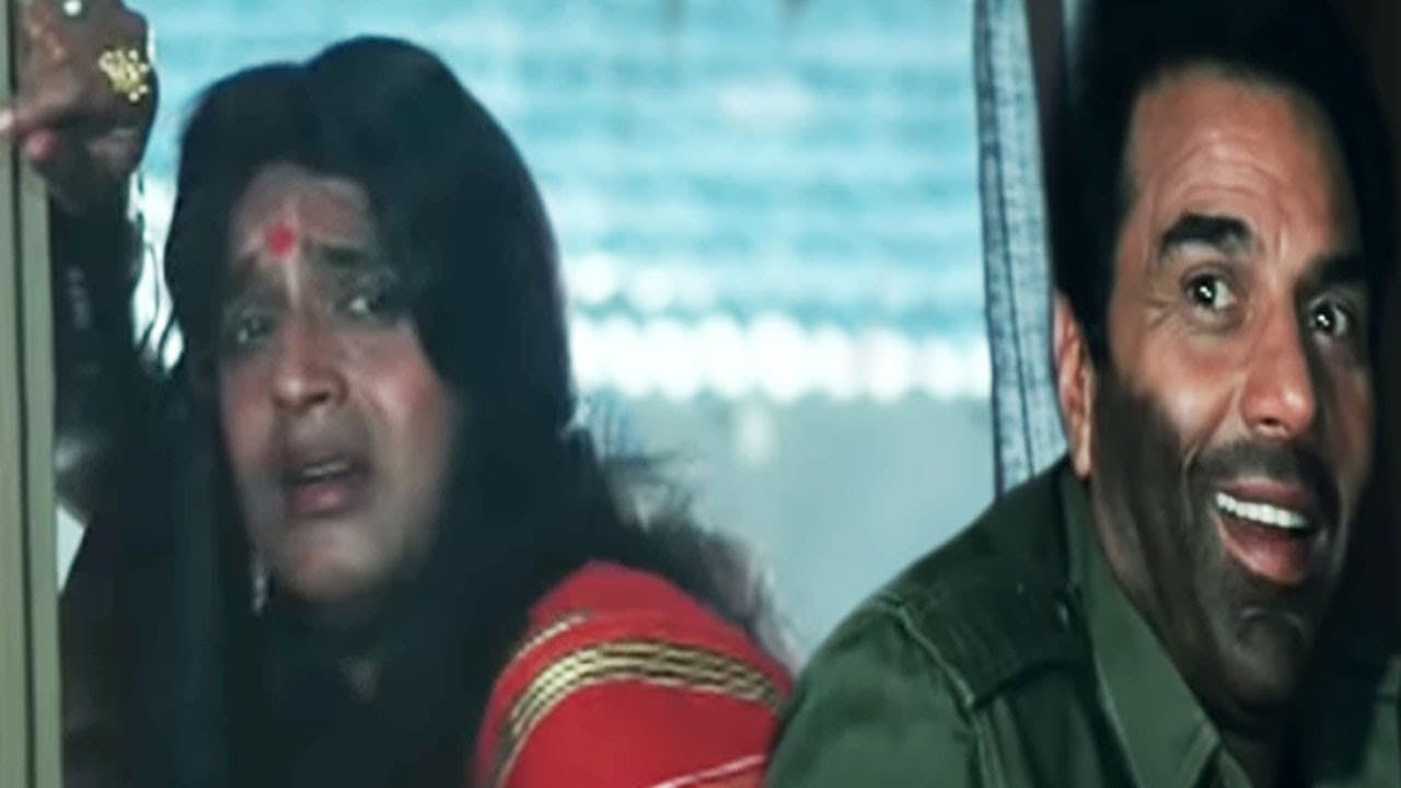 Mithun Chakraborty disguise as a woman | Hum Se Na Takrana | Comedy Scene