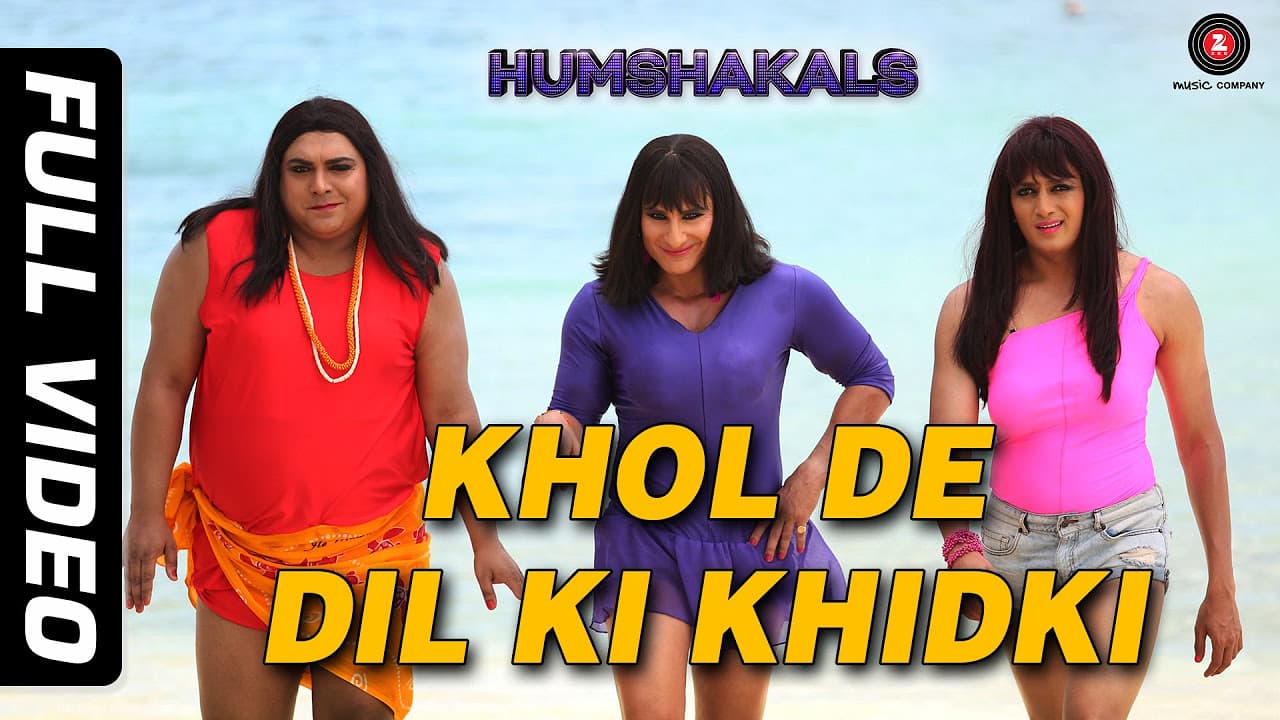 Khol De Dil Ki Khidki Full Video HD | Humshakals | Saif, Riteish & Ram | Mika & Palak