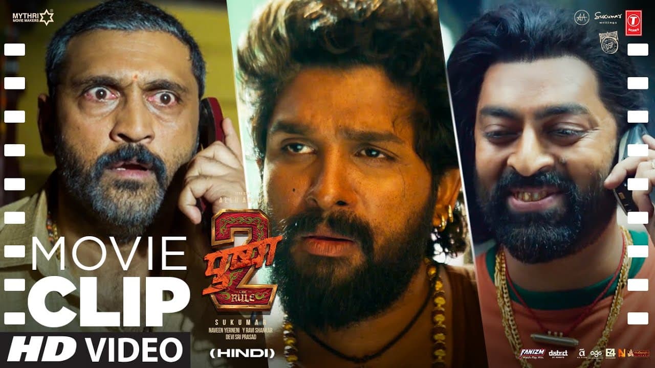 PUSHPA 2: "Kaveri's Kidnapping Scene😱!!" | Allu Arjun | Rashmika Mandanna | Movie Dialogue Clip