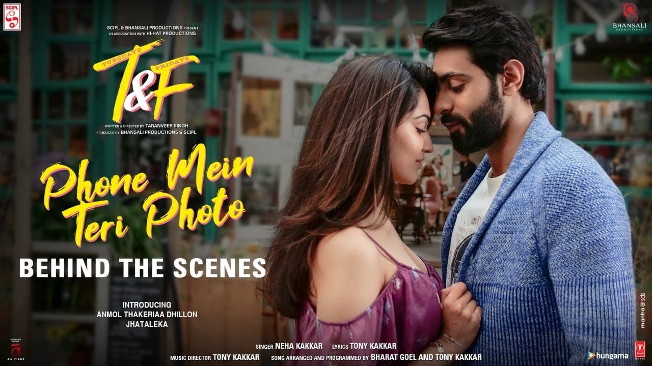 Behind The Scenes - Phone Mein Teri Photo Neha Kakkar, Tony Kakkar |Anmol Thakeria Dhillon,Jhataleka