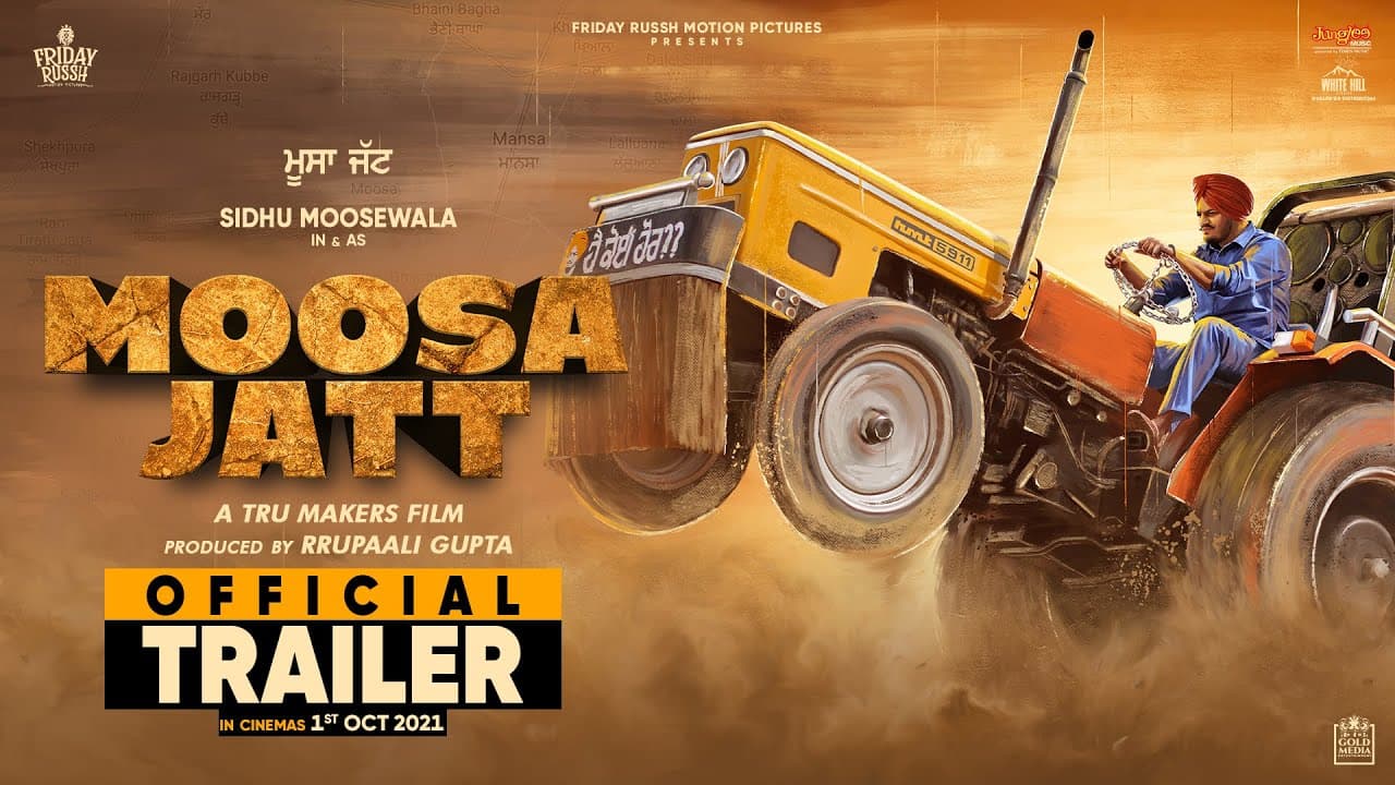 MOOSA JATT (Official Trailer) Sidhu Moose Wala | Sweetaj Brar | Tru Makers | Releasing 1st October