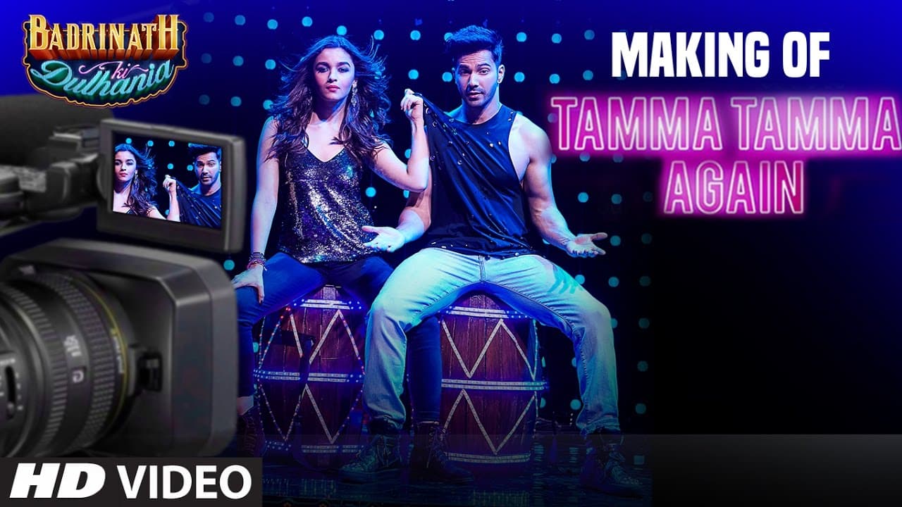 Making of Tamma Tamma Again  | Varun Dhawan & Alia Bhatt |"Badrinath Ki Dulhania"| T-Series