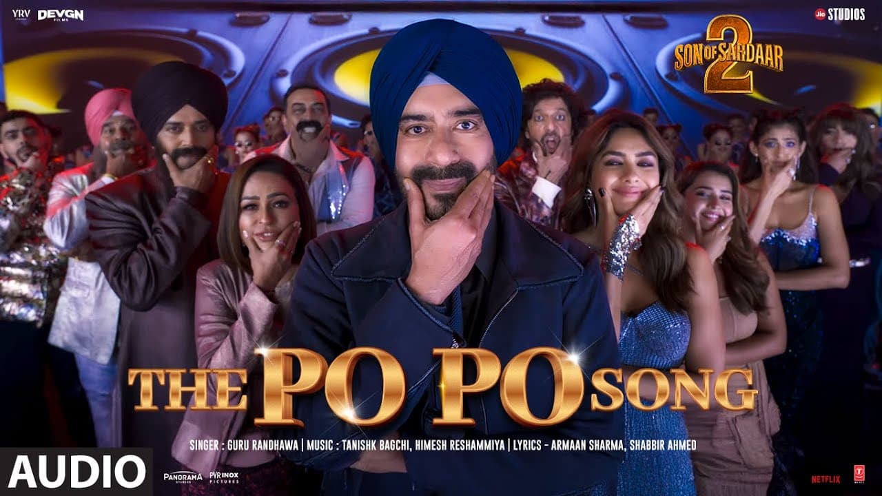 Son of Sardaar 2: The Po Po Song (Audio) Ajay Devgn | Mrunal Thakur | Guru Randhawa, Tanishk, Armaan