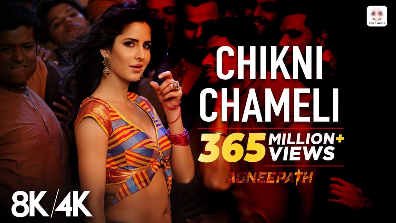 Chikni Chameli - 8K/4k Music Video | Katrina Kaif, Hrithik | Agneepath | Shreya Ghoshal | Ajay-Atul