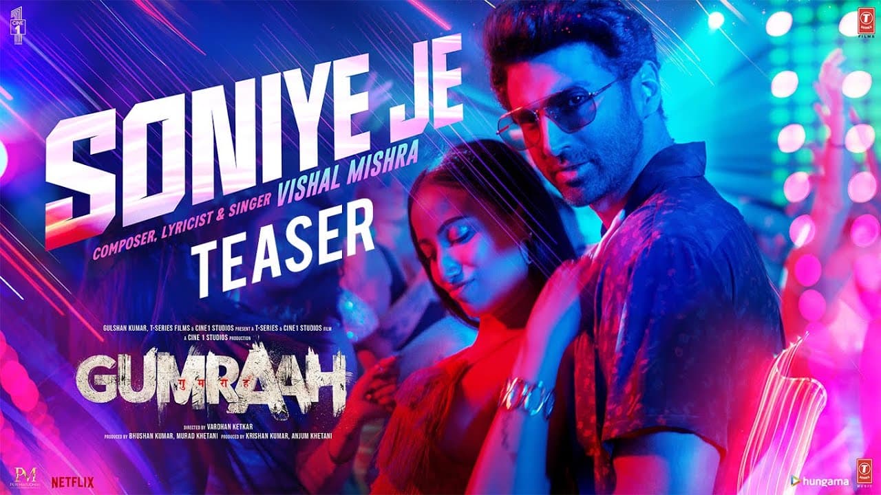 Soniye Je (Teaser) Gumraah | Vishal Mishra | Aditya Roy Kapur, Mrunal Thakur | Bhushan Kumar
