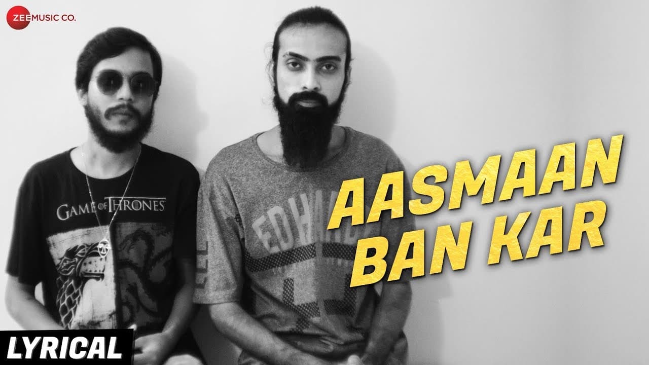 Aasmaan Ban Kar - Lyrical Video | Souvik Ganguly | Kabir & Athar