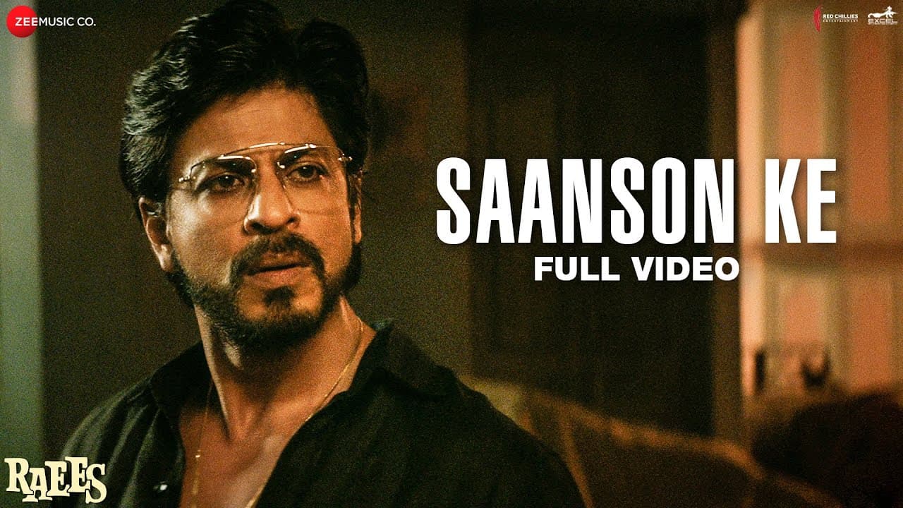 Saanson Ke - Full Video | Raees | Shah Rukh Khan | KK | Aheer for JAM8