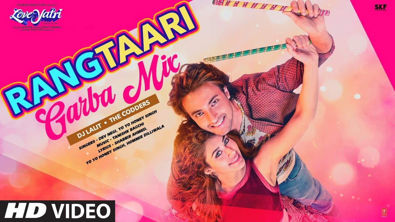 Rangtaari Garba Mix | Loveyatri | Aayush,Warina | Yo Yo Honey Singh | Tanishk | DJ Lalit,The Codders