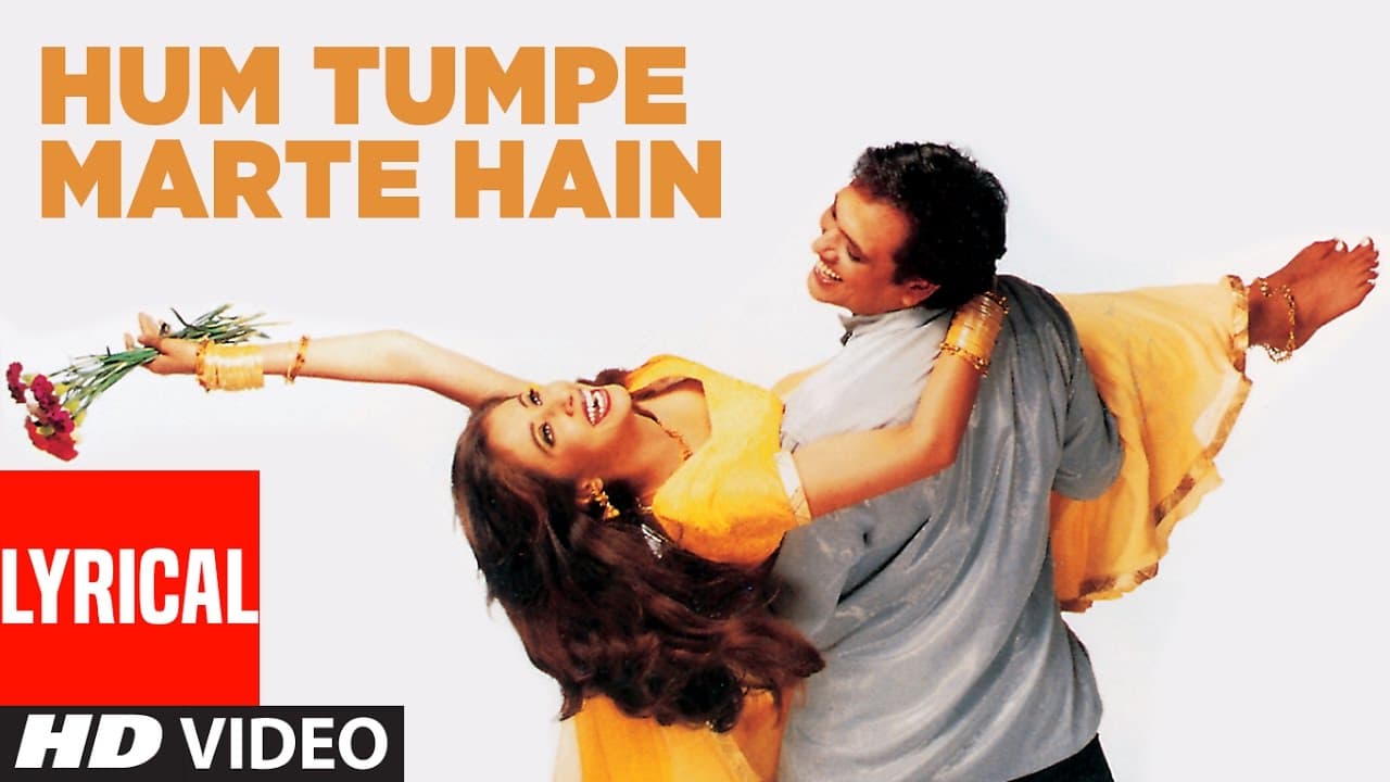 Hum Tumpe Marte Hain Lyrical Video | Hum Tumpe Marte Hain | Lata Mangeshkar, Udit Narayan | Govinda