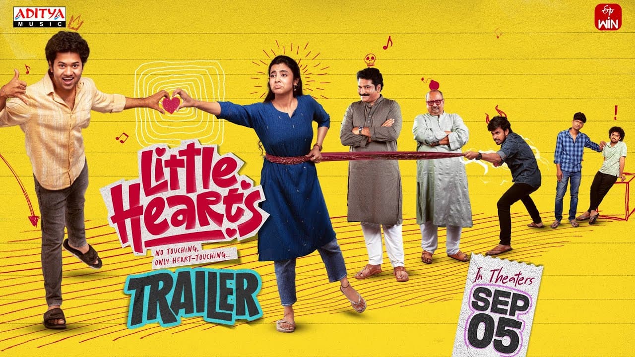 Little Hearts Trailer | Mouli, Shivani Nagaram | Sai Marthand | Aditya Hasan | Bunny Vas | Sinjith