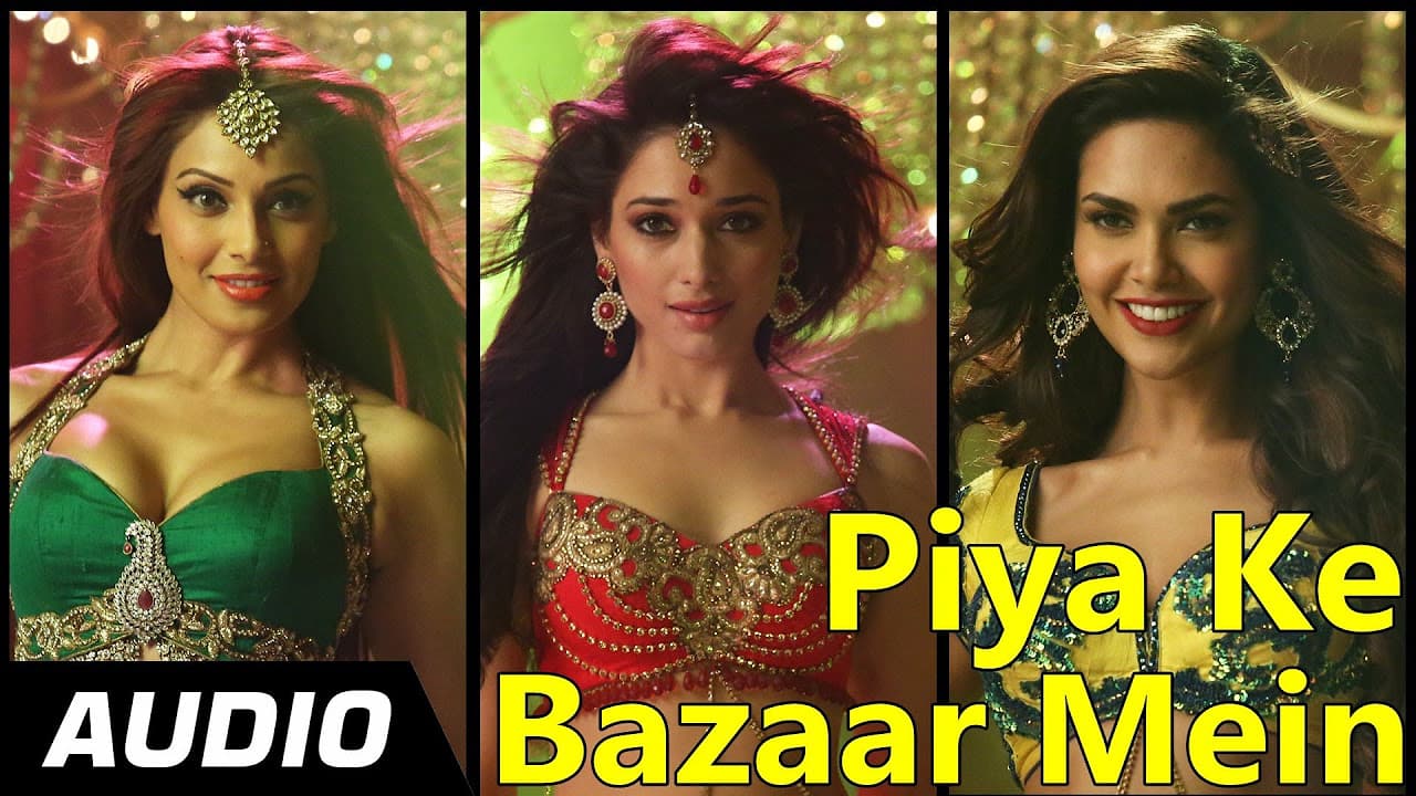 Piya Ke Bazaar Mein | Humshakals | Full Audio Song |Saif Ali Khan, Riteish,Bipasha,Tamannaah
