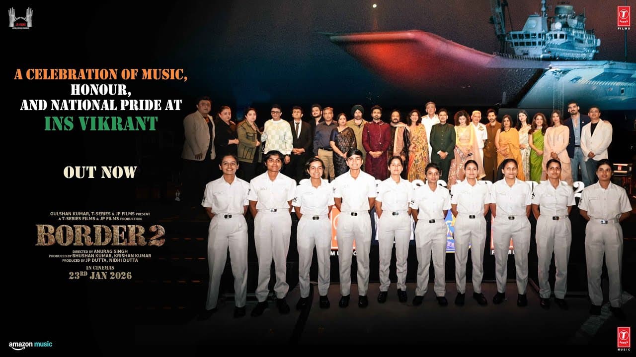 BORDER 2 - The Grand Music Celebration at INS Vikrant | @tseries X @AmazonMusicIN  | 23 Jan 2026