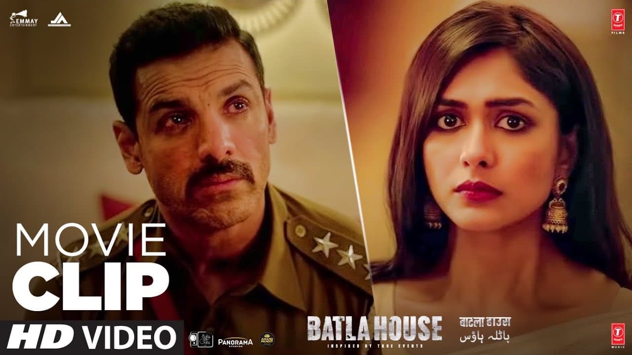 Kya Mai Galat Tha? | Batla House | Movie Clip | John Abraham,Mrunal Thakur  | Emotional Scene