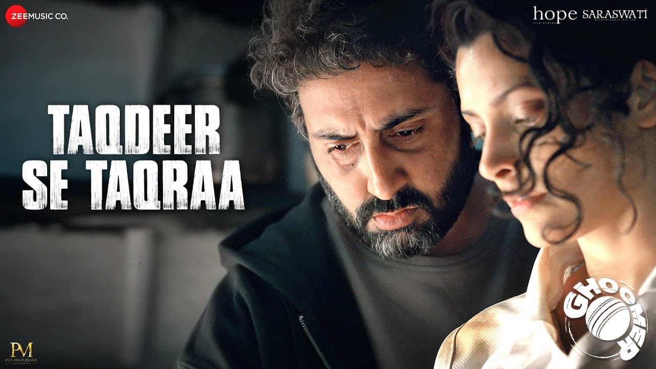 Taqdeer Se Taqraa | Ghoomer | Abhishek B, Saiyami Kher | Mika Singh | Amit Trivedi | Swanand Kirkire