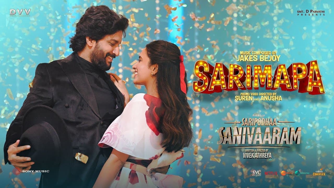 Saripodhaa Sanivaaram - Sa Ri Ma Pa Video | Nani | Priyanka Mohan | Jakes Bejoy | Vivek Athreya