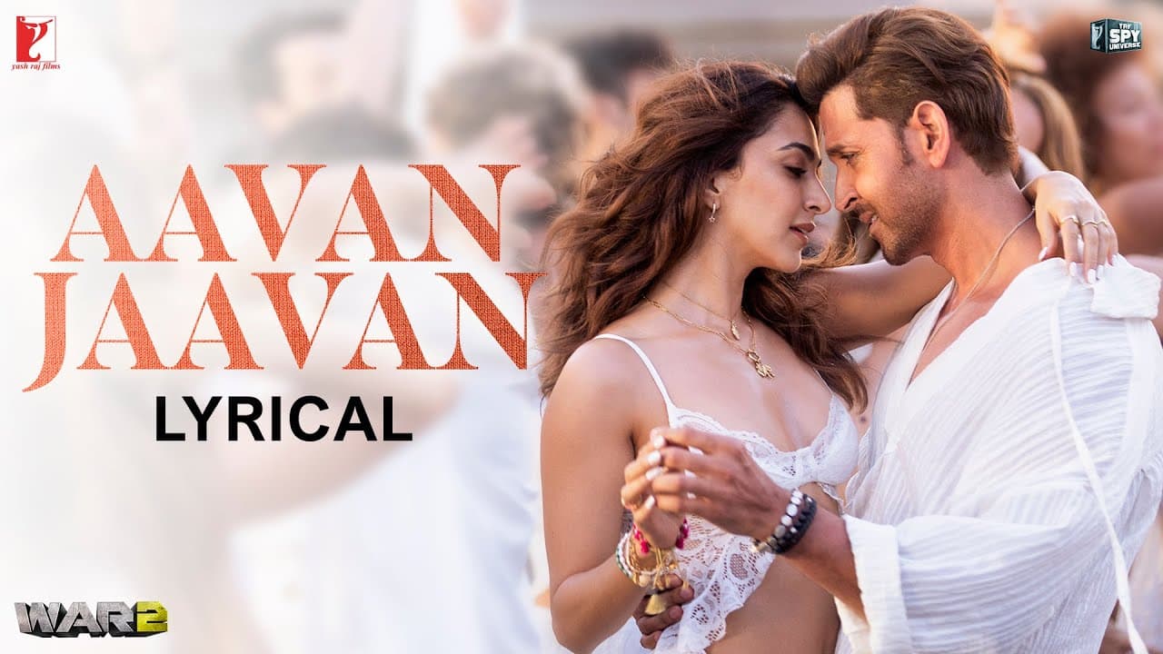 Lyrical | Aavan Jaavan Song | War 2 | Hrithik Roshan, Kiara | Pritam, Arijit Singh, Nikhita, Amitabh