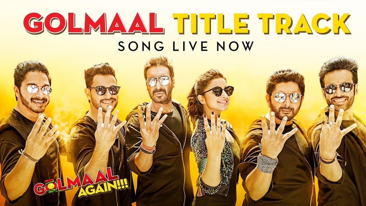 Golmaal Title Track (Video) | Ajay Devgn| Parineeti | Arshad | Tusshar | Shreyas | Kunal | Tabu