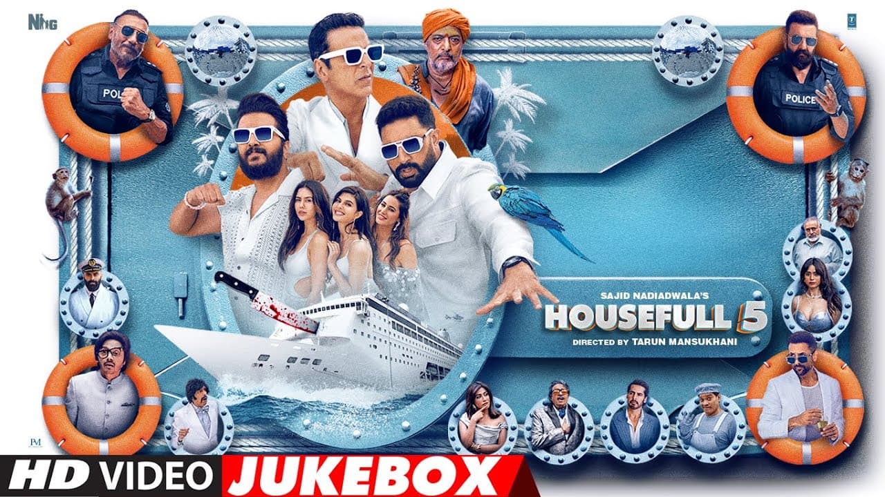 Housefull 5 (Video Jukebox): Akshay,Abhishek,Riteish,Jacqueline,Sonam,Nargis | Sajid N | Tarun M