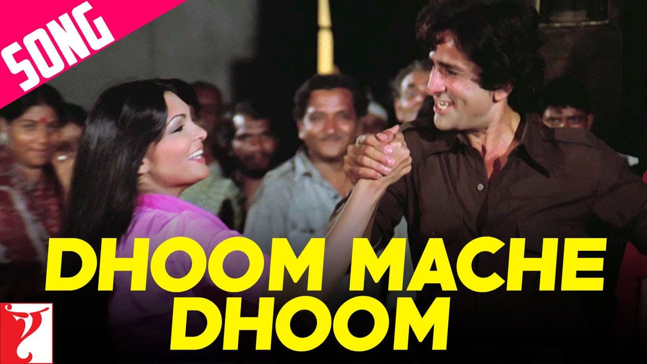 Dhoom Mache Dhoom Song | Kaala Patthar | Shashi, Shatrughan, Neetu, Parveen | Lata, Mahendra