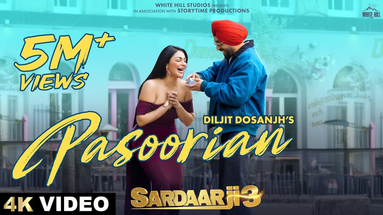 DILJIT DOSANJH : PASOORIAN (Full Video) MixSingh | Happy Raikoti | Punjabi Song