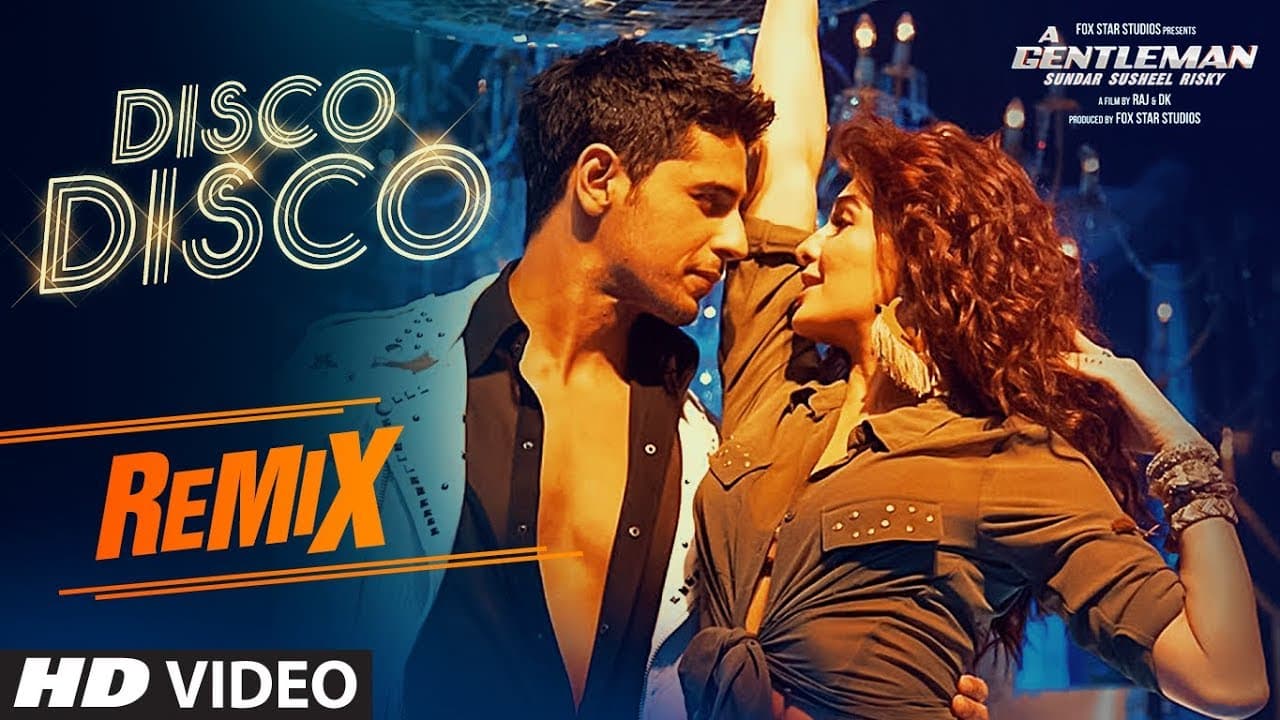 DISCO DISCO (REMIX): DJ SHADOW | A Gentleman | Sidharth, Jacqueline