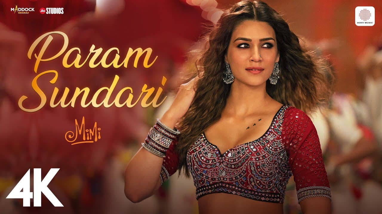 Param Sundari - 4K Music Video | Mimi | Kriti Sanon, Pankaj Tripathi |  A.R.Rahman | Shreya |Amitabh