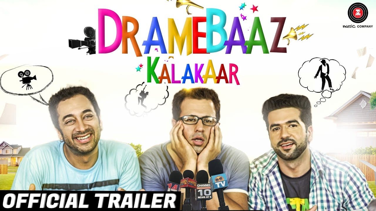 Dramebaaz Kalakaar - Official Trailer | Aryan Vaid, Hiten Paintal, Vivaan Arora & Shiraz Khan