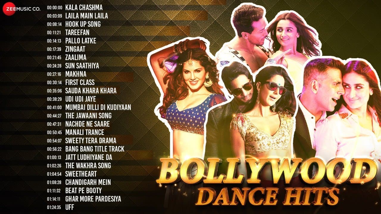 Bollywood Dance Hits - Kala Chashma, Tareefan, Makhna, Hook Up Song, Pallo Latke, Zingaat & More
