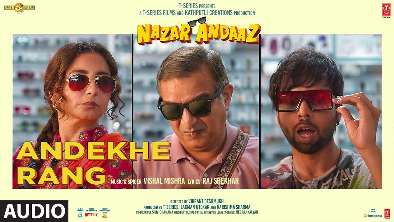 Andekhe Rang (Audio) Nazar Andaaz | Vishal Mishra | Kumud M, Divya Dutta, Abhishek B | Raj Shekhar