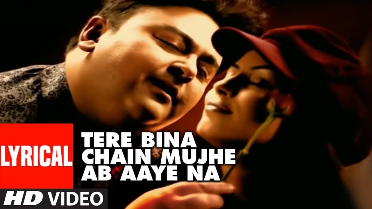 Tere Bina Chain Mujhe Ab Aaye Na Lyrical Video Song | Tera Chehra | Adnan Sami Feat. Mahima Chaudhry