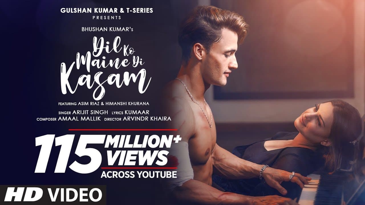 Dil Ko Maine Di Kasam Video | Amaal M Ft.Arijit S,Kumaar | Asim R,Himanshi K| Bhushan K |Arvindr K