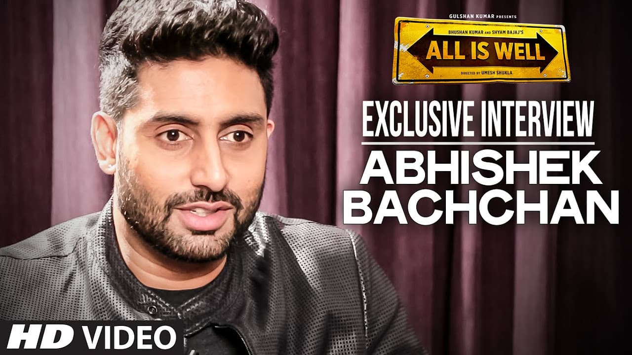 Exclusive: Abhishek Bachchan Interview | All Is Well | T-Series