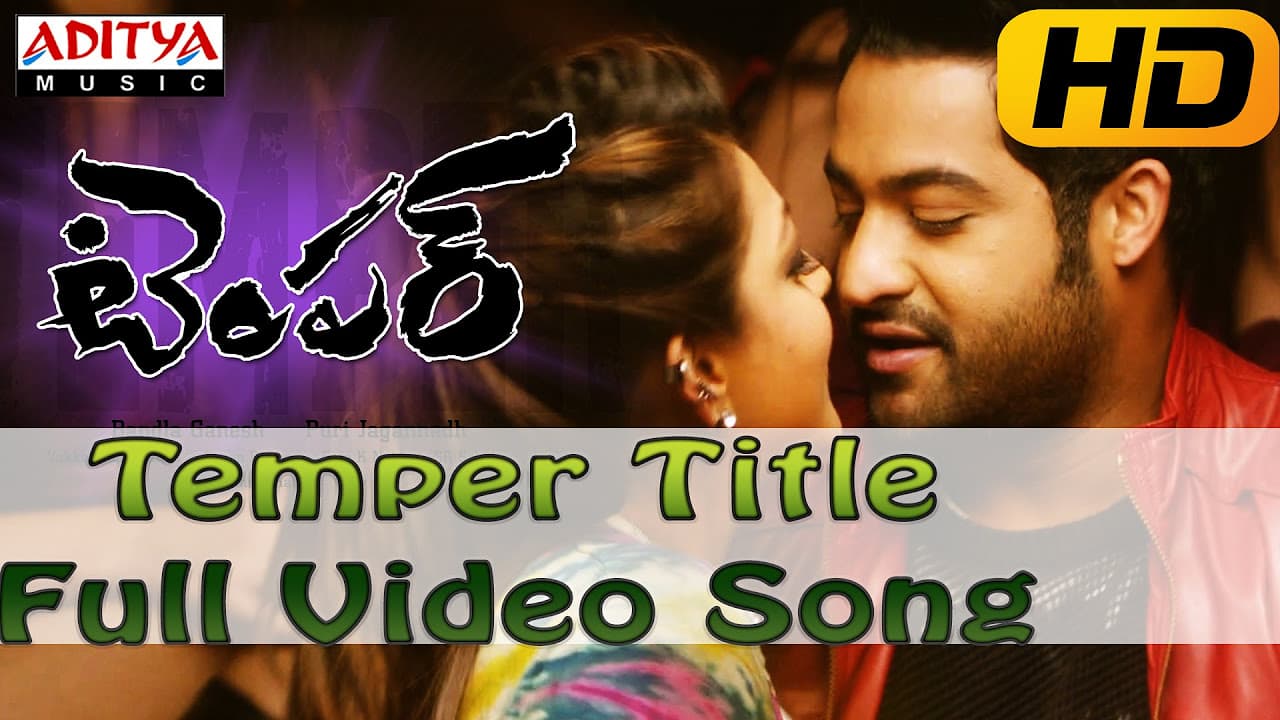 Temper Full HD Video Song - Temper Video Songs - Jr.Ntr, Kajal Agarwal