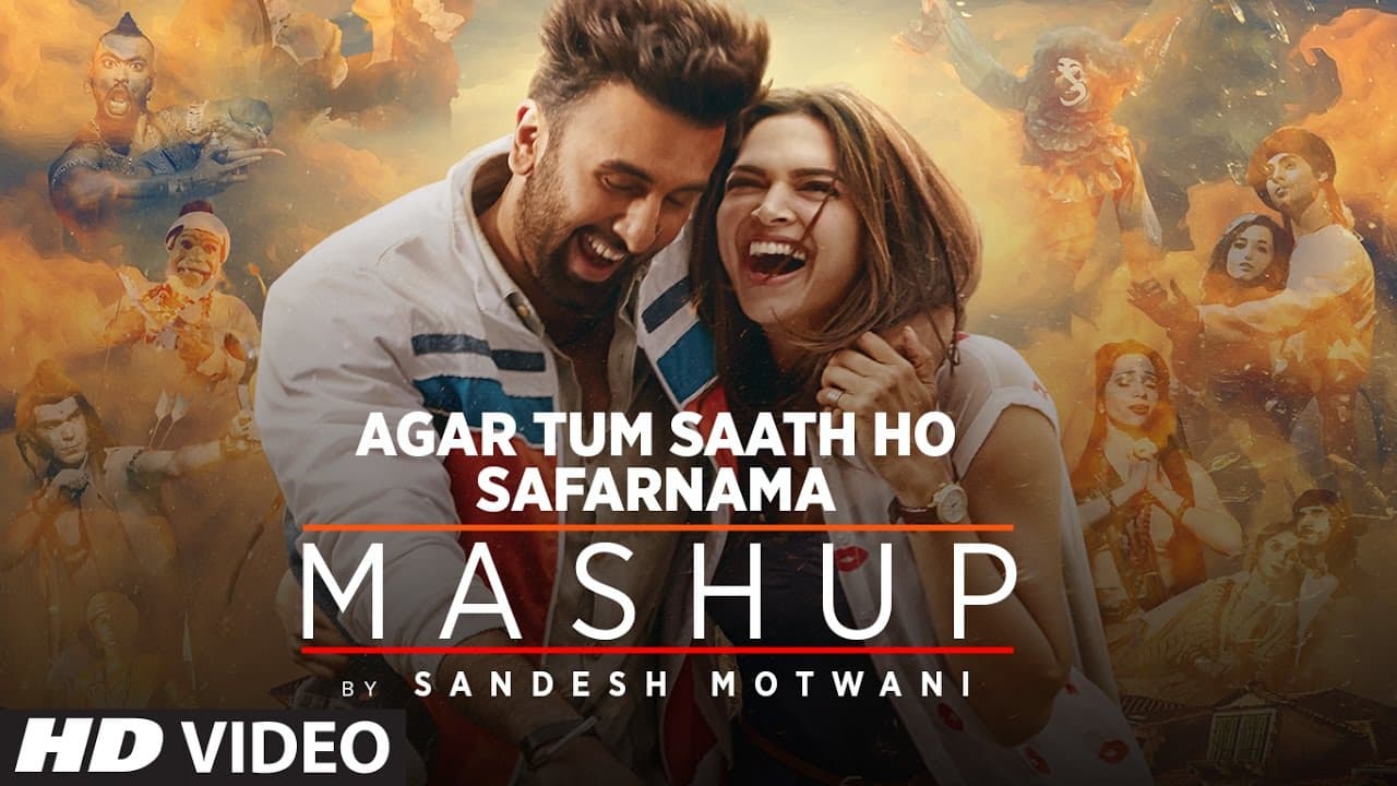 Agar Tum  Saath Ho - Safarnama Mashup  I T-Series Acoustics I Sandesh Motwani | Latest Mashup 2017