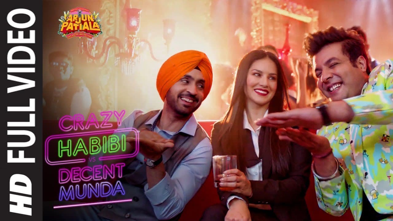 Full Song: Crazy Habibi Vs Decent Munda |Arjun Patiala|Sunny, Diljit ,Varun S|Guru R, Sachin-Jigar