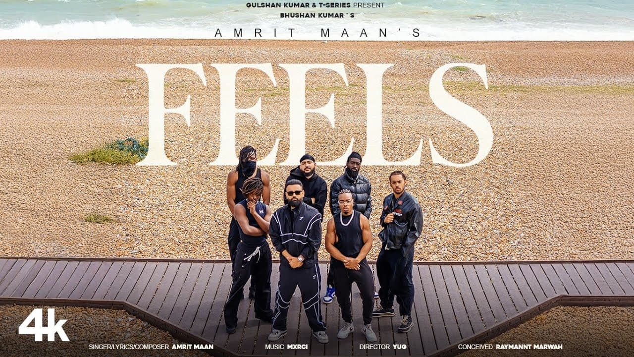 FEELS (Official Video) - AMRIT MAAN - NEW PUNJABI SONG - BHUSHAN KUMAR