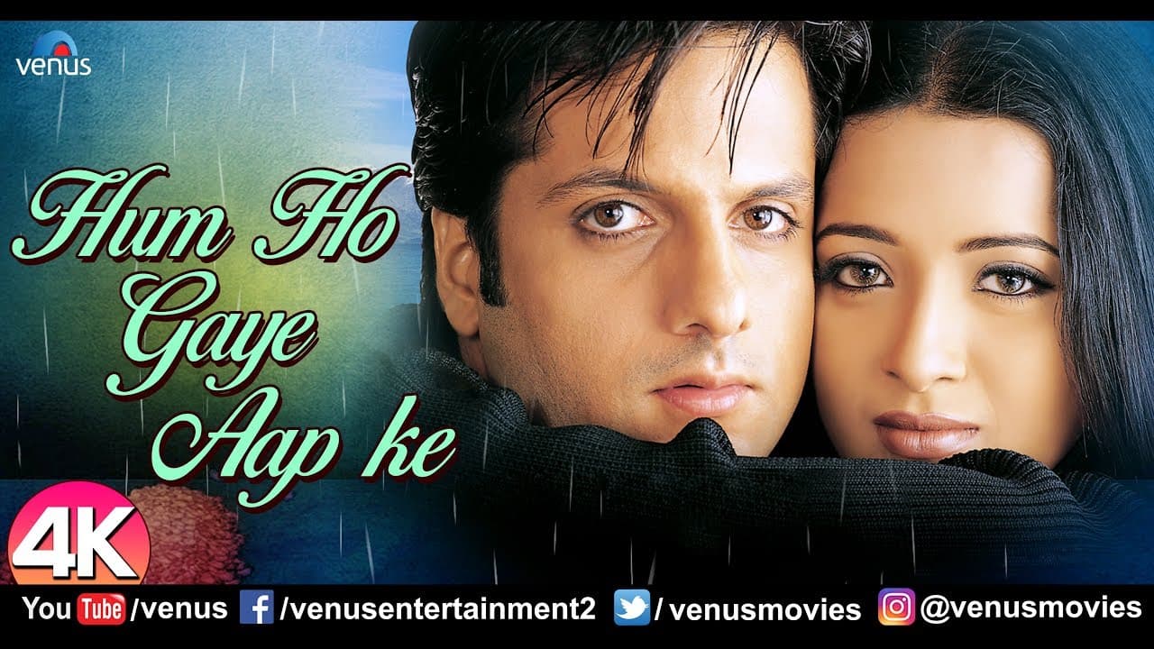 Hum Ho Gaye Aap Ke - 4K Video Song | Fardeen Khan & Reema Sen | Kumar Sanu & Alka Yagnik