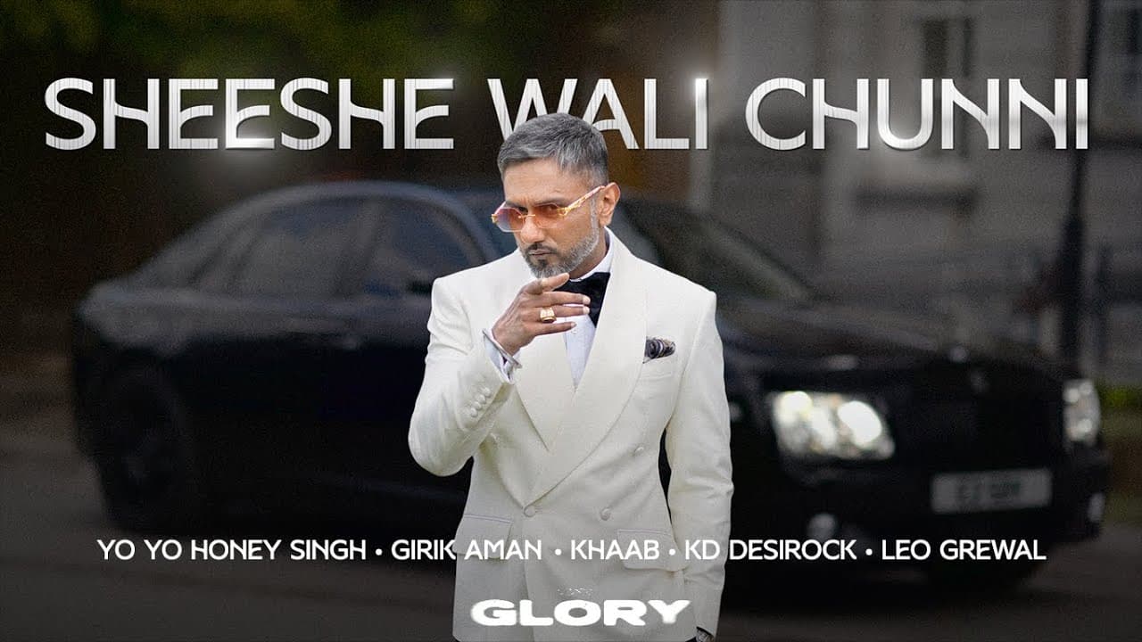 Sheeshe Wali Chunni (Visualizer): Yo Yo Honey Singh | Girik Aman | GLORY | Bhushan Kumar