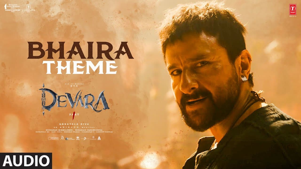 Bhaira Theme OST | Devara Original Sound Track - BGM | NTR | Sai Ali Khan | Anirudh Ravichander